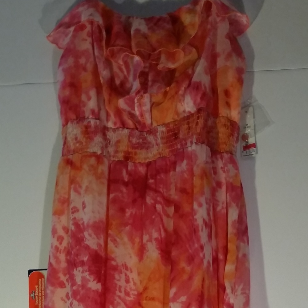 Tie-Dyed Maxi Dress